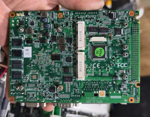 PCM-9365 Rev A1 100% OK Original 3.5 inch IPC Embedded Motherboard 3.5” Industrial Mainboard SBC with CPU RAM