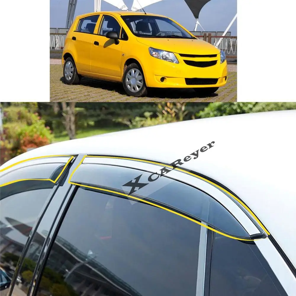 

Для CHEVROLET Sail Hatchback 2010 2011 2012 2013 2014, автомобильная наклейка, пластиковое оконное стекло, ветрозащитный козырек, защита от дождя/солнца, детали вентиляционного отверстия