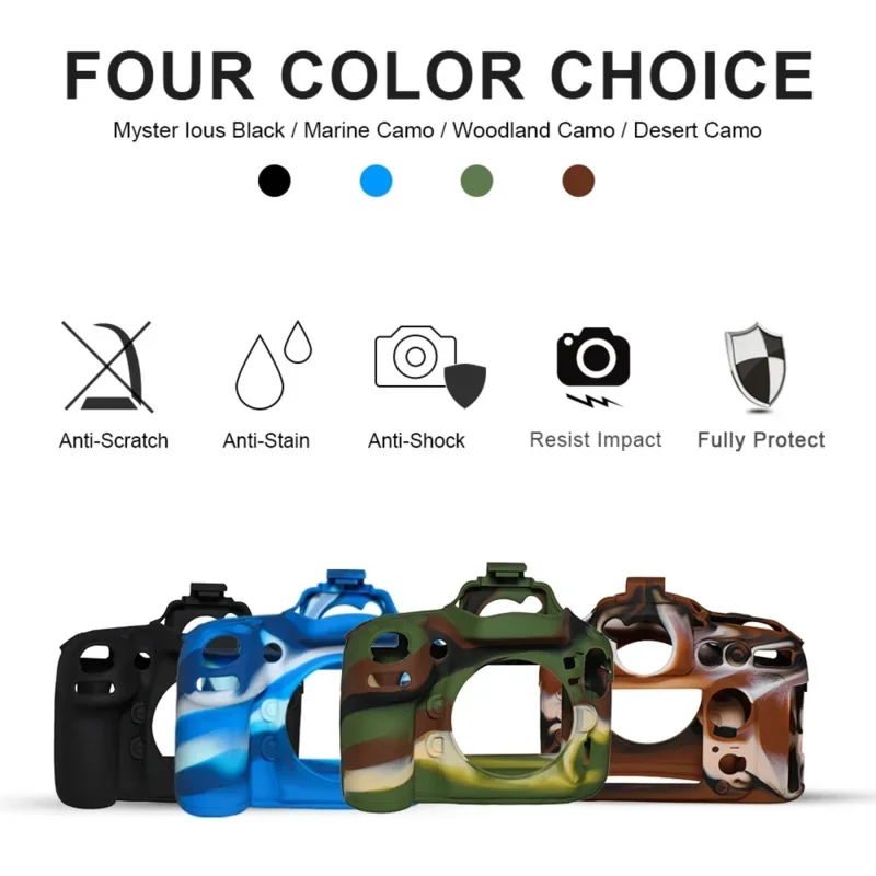 For Nikon D800 / D800E Camera Silicone Protector Case