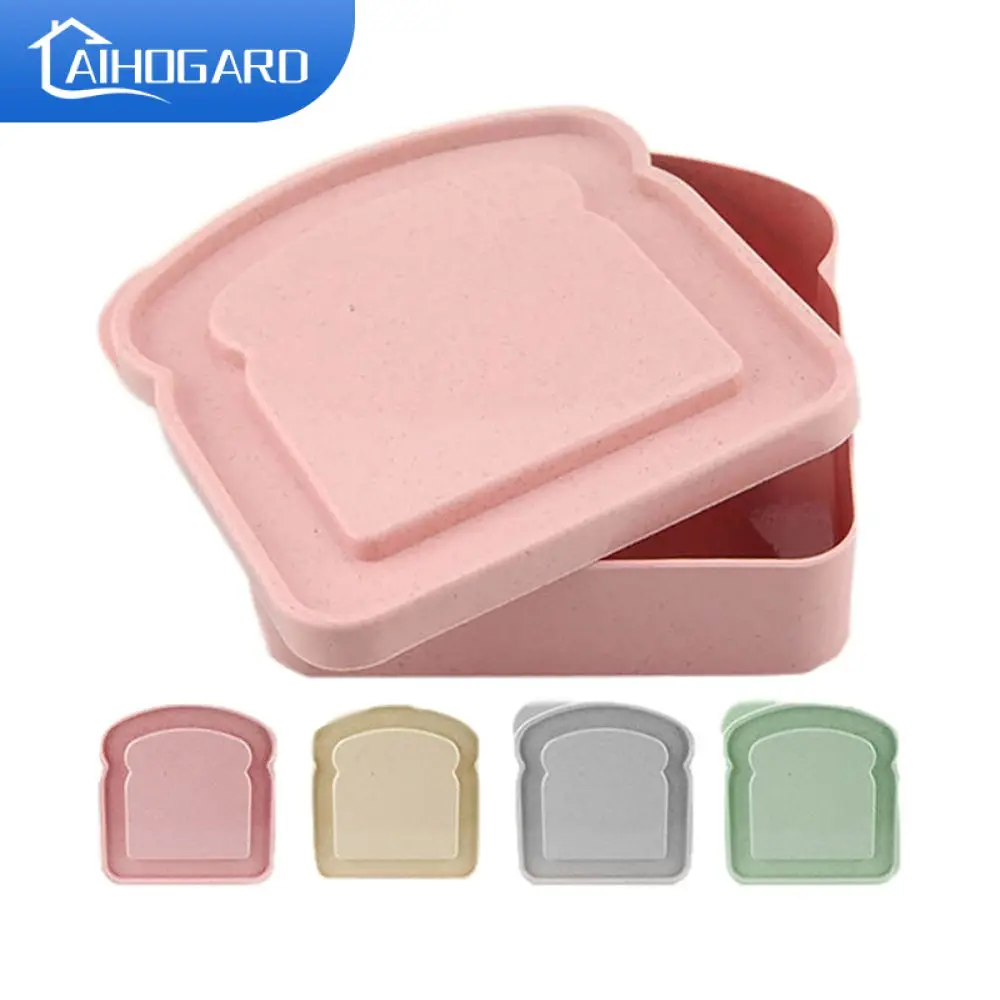 Microwave Lunch Box Dinnerware Food Storage Container Children Kids School Office Tableware Portable Bento Box Lunch Box