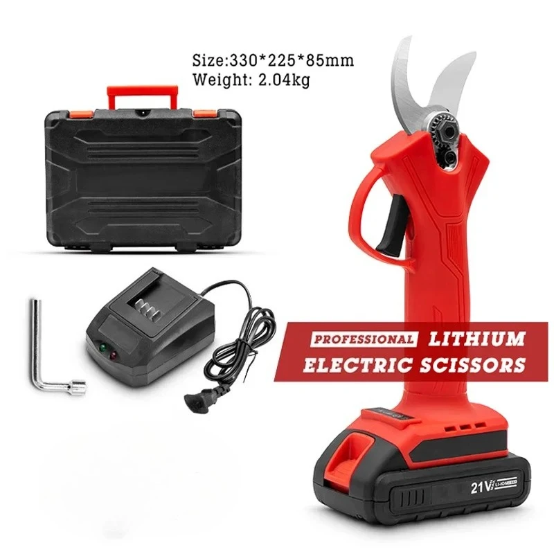 

Brushless Electric Pruning Shears Lithium Battery Electric Scissors Cutting Fruit Tree Branches Garden Electric Pruning Shears