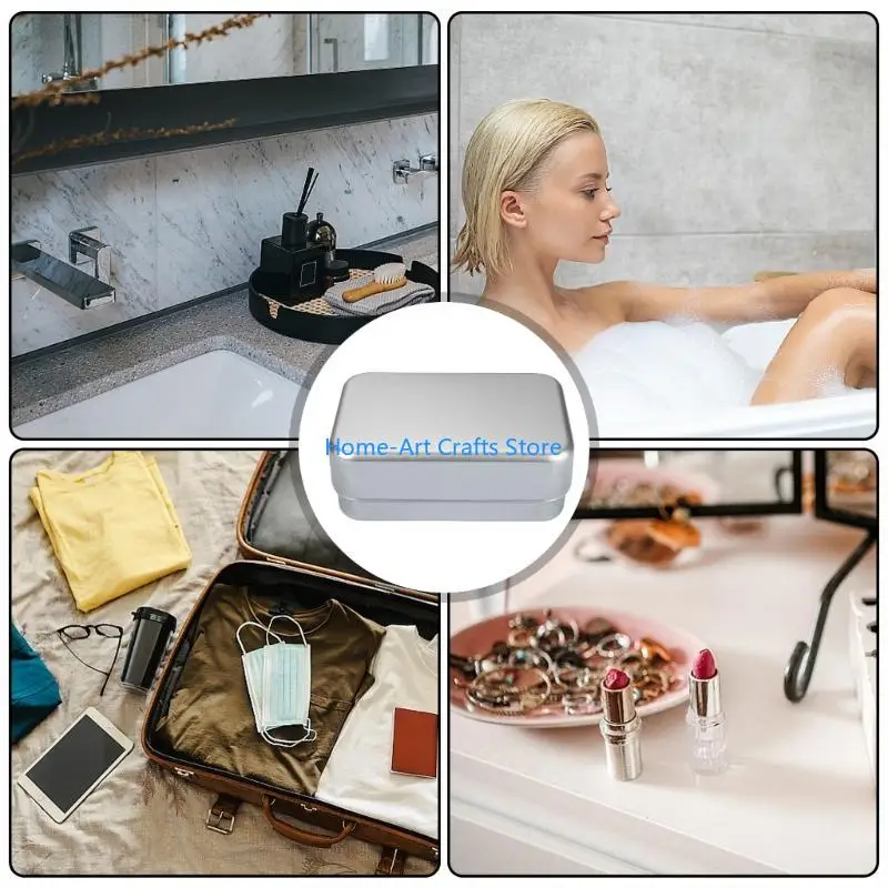 Y3na Soap Box Aluminium Travel Soap Trade voor huishoudelijk en reisgebruik Soap Container