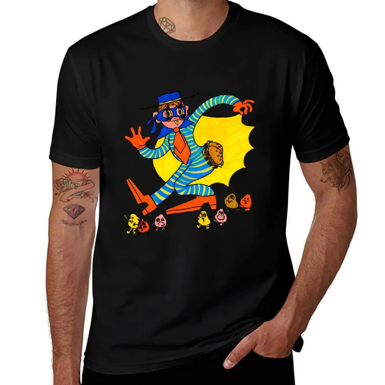 Hamburgulars Booty Stash T-Shirt Dry Fit Athletic Short Sleeve Shirt T-Shirt