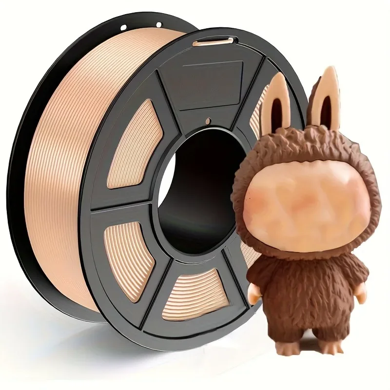 Skin Color PLA Filament 1.75Mm, 250G (0.55Lb) Per Spool, Texture Skin for Labubu 3D Printing Material for FDM 3D Printers