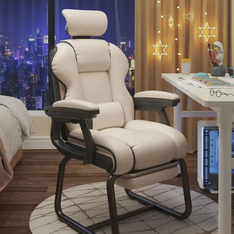 كرسي مكتب مريح قابل للتعديل للألعاب الترفيهية على شكل قوس كرسي منزلي مريح للجلوس أثاث مكتبي ألعاب سيلا #1