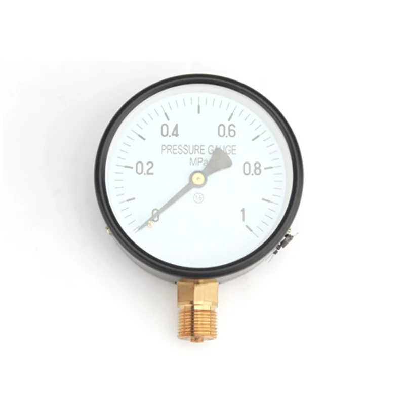 100mm Diameter Pressure Gauge 0-1.6 2.5 40 60MPA Pointer Diameter Of Hydraulic And Pneumatic Boiler