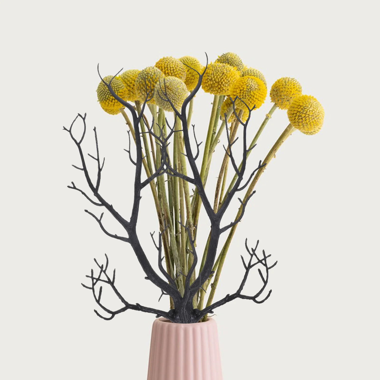 

5Pcs Realistic Faux Branches Artificial Plastic Twigs for Decorative Arrangements DIY Wreaths Floral Crowns Rustic Home Party