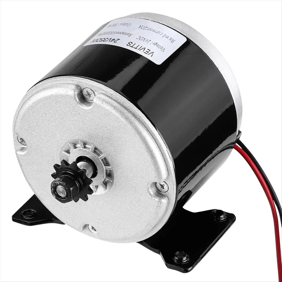 

24V 300W High Speed Brushed DC Motor 2750rpm High Efficiency Aluminum DC Electric Motor for Electric Scooter New [T34-2026]