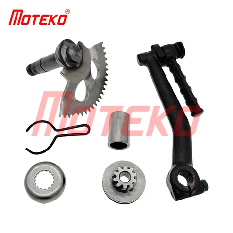 BX 22100033   오토바이 스쿠터 모페드 킥 스타터 엔진 시동 샤프트 키트 GY6 50 60 80 100 139QMB ATV 먼지 자전거 16MM/10T