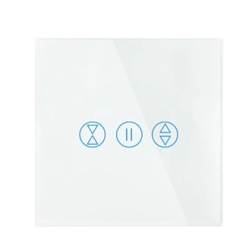 16A Tuya WiFi、Zigbee Smart Curtain Switch Panel Remote & Alexa Voice Control EU Standard、UK Standard