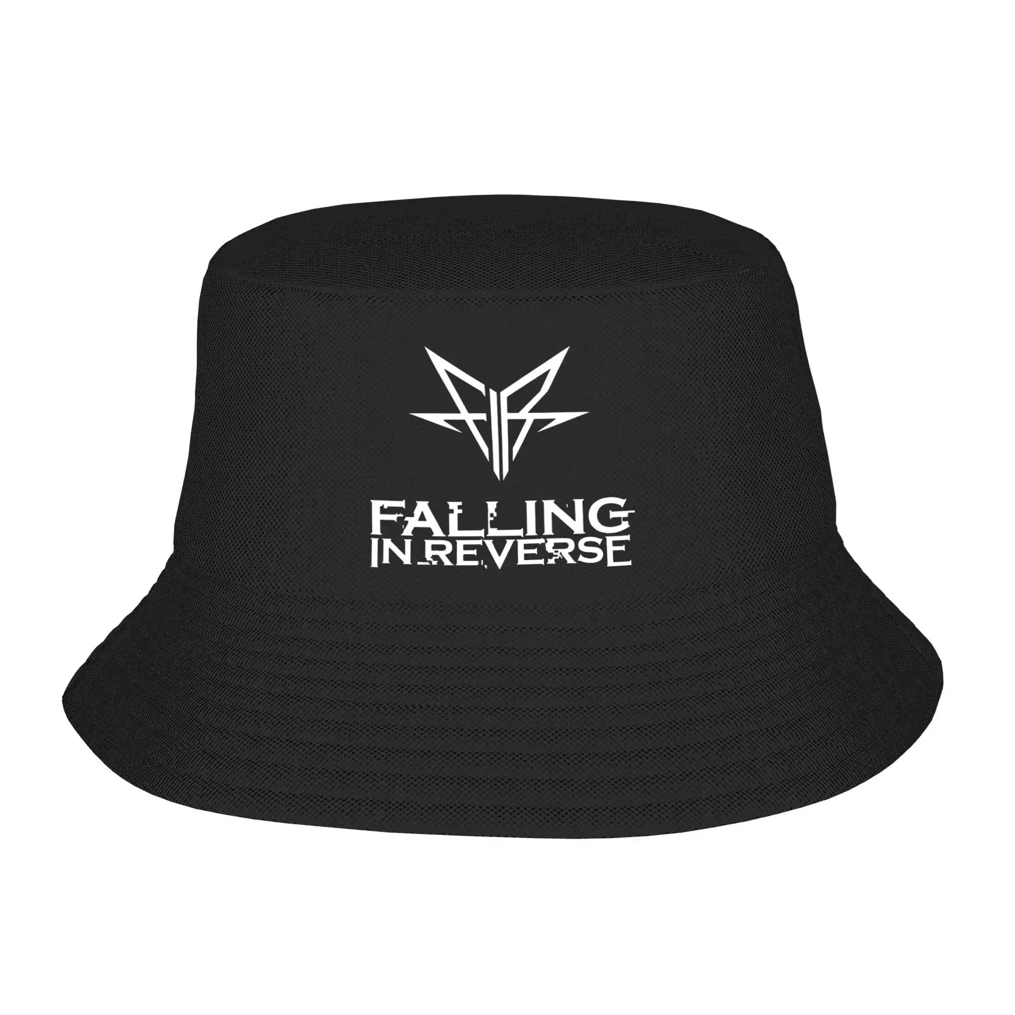 2026 Unisex Falling in Reverses Bucket Hat Logo Portable Fisherman Hats Summer Trendy Hunting Caps Outdoor Design Sun Hat，Bucket