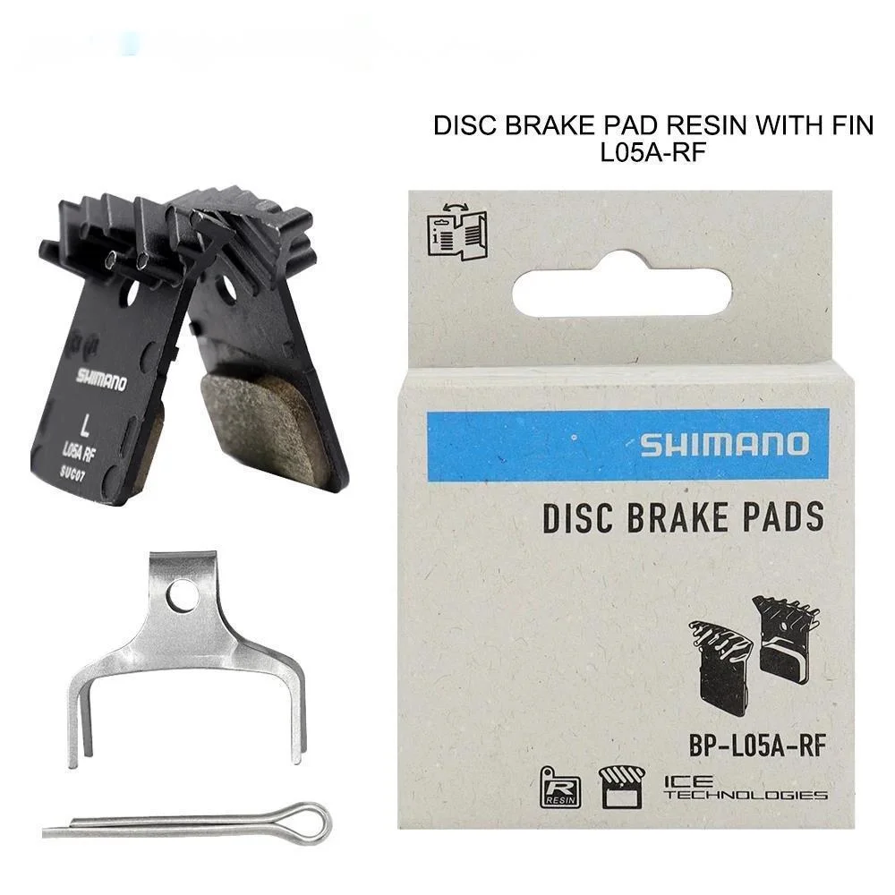 SHIMANO L05A Bicycle Brake Pads for MTB Road Bike L05A-RF Resin Brake Pad for M8100 M7100 R9150 R7100 R8050 GRX Original Parts