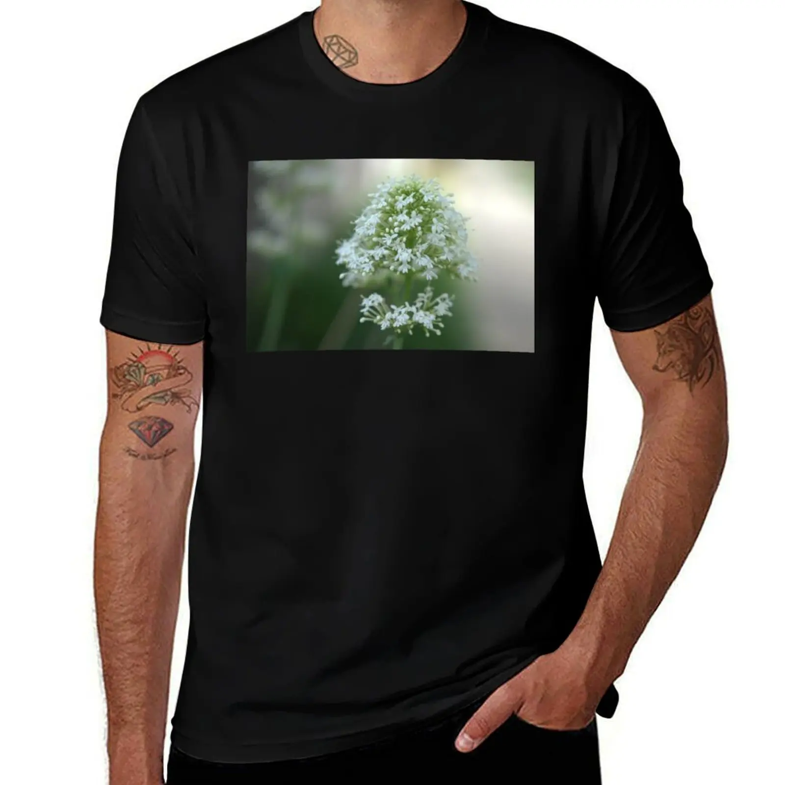 

Ethereal Flower T-Shirt Louboutins vintage t shirts Luxury man men t shirt