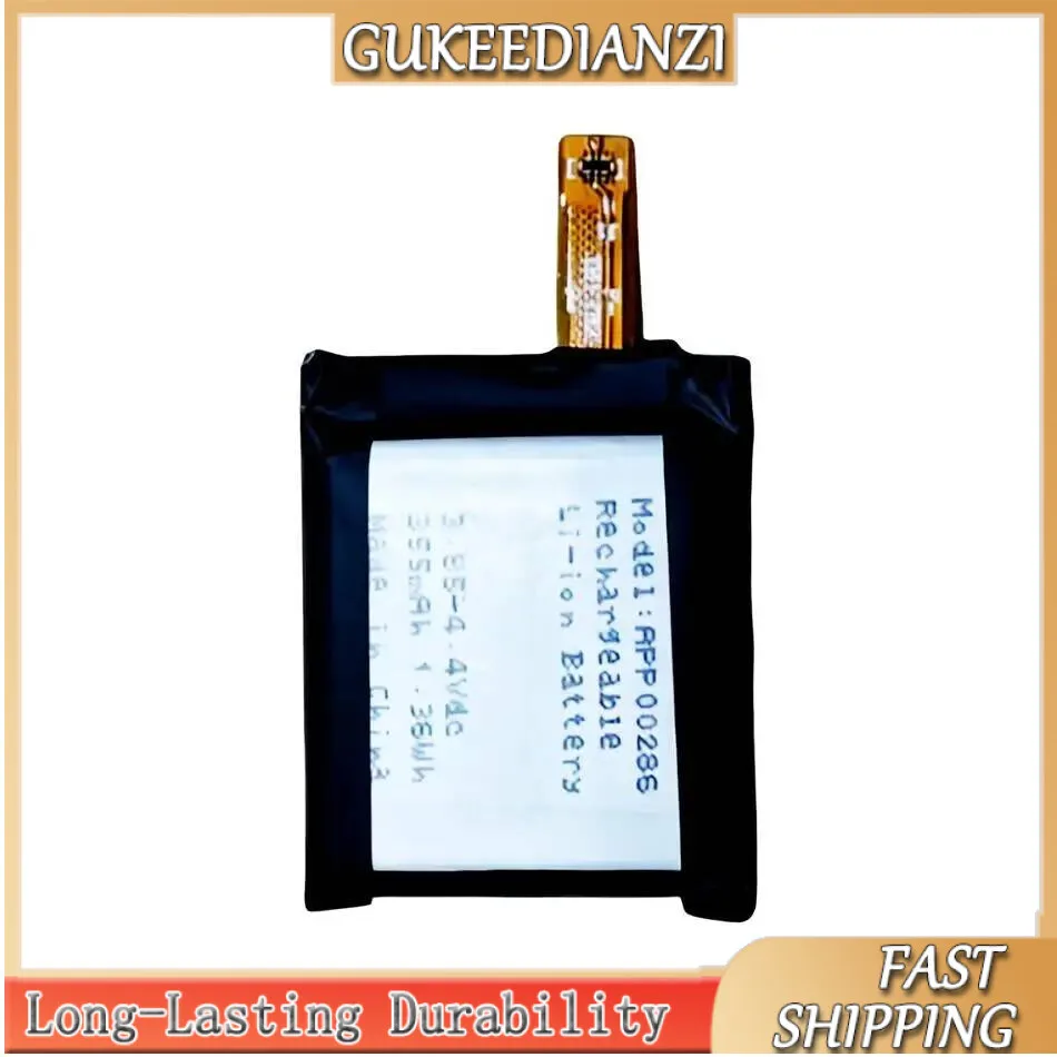 

355Mah For Apack APP00286 With Cable Reliable Replacement Watch Battery