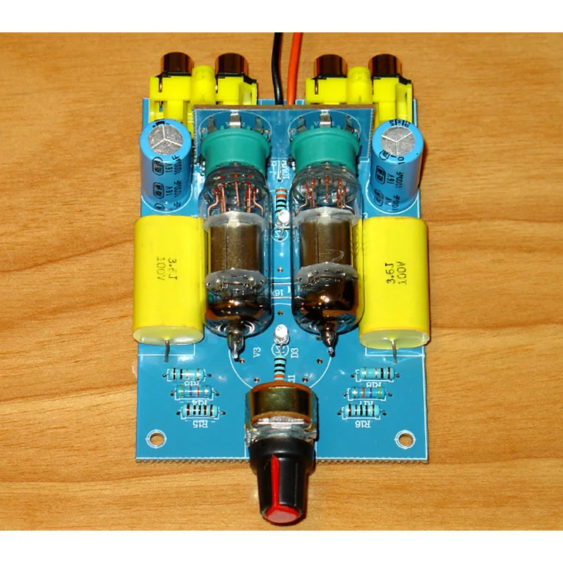 Car DC 12V, 6J1 6J2 or 6N15 tube bile buffer pre-stage car power amplifier board. • Frequency response: 20-20Khz, loudness 500mV