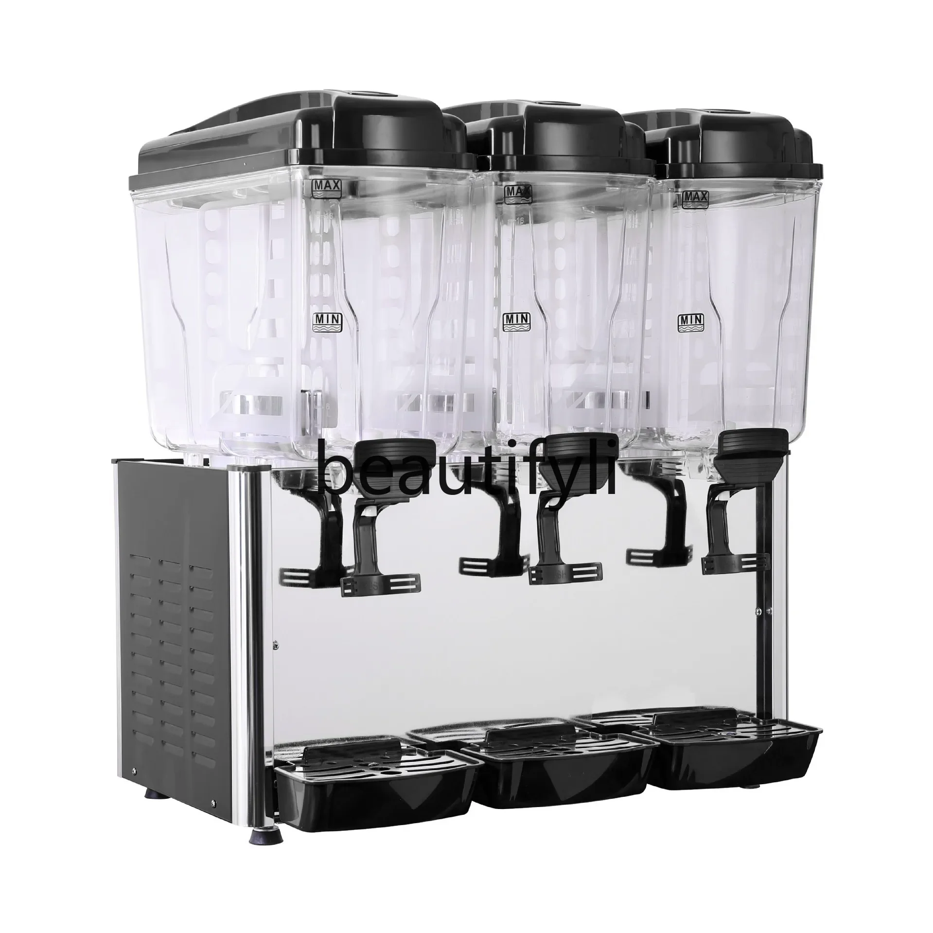 a56 Double Cylinder Juice Machine Hot and Cold Dual-use Beverage Machine Commercial Fully Automatic Buffet Milk Tea Machine