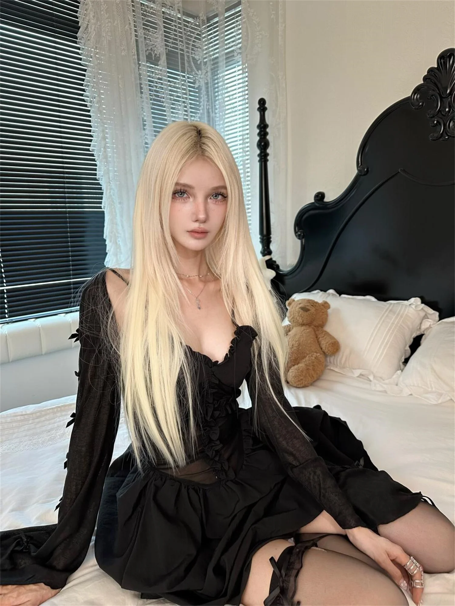 ชุดคอสเพลย์ผู้หญิงสไตล์เซ็กซี่สำหรับวันฮาโลวีน กระโปรงยาวแบบผูกไขว้  ชุดลำลองสำหรับใส่ไปทำงาน  กระโปรงยาว