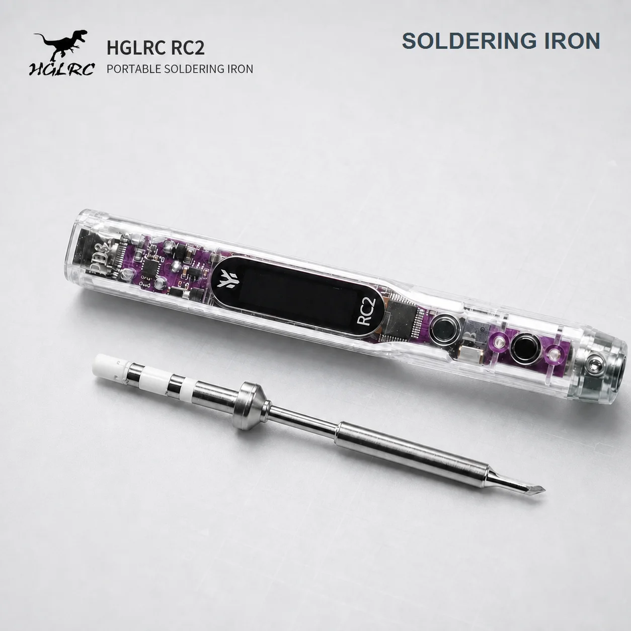 Electronics Repair Classes - HGLRC RC2 Portable Soldering Iron 65W
