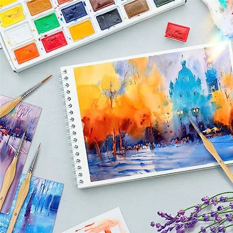 

Miniature Paint Brushes 11PC Fine Detail Paint Brush Set Mini Small Painting Brushes Fit For Art,Crafts,Acrylic,Watercolor