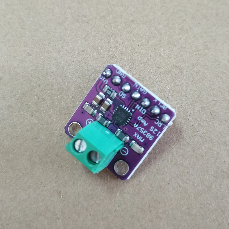 1PC Test Board MAX98357 I2S 3W Class D Amp Module for ESP32 RPi - Filterless Audio Board Mono/Stereo Output 2.5V-5.5V DIY Sound view 2