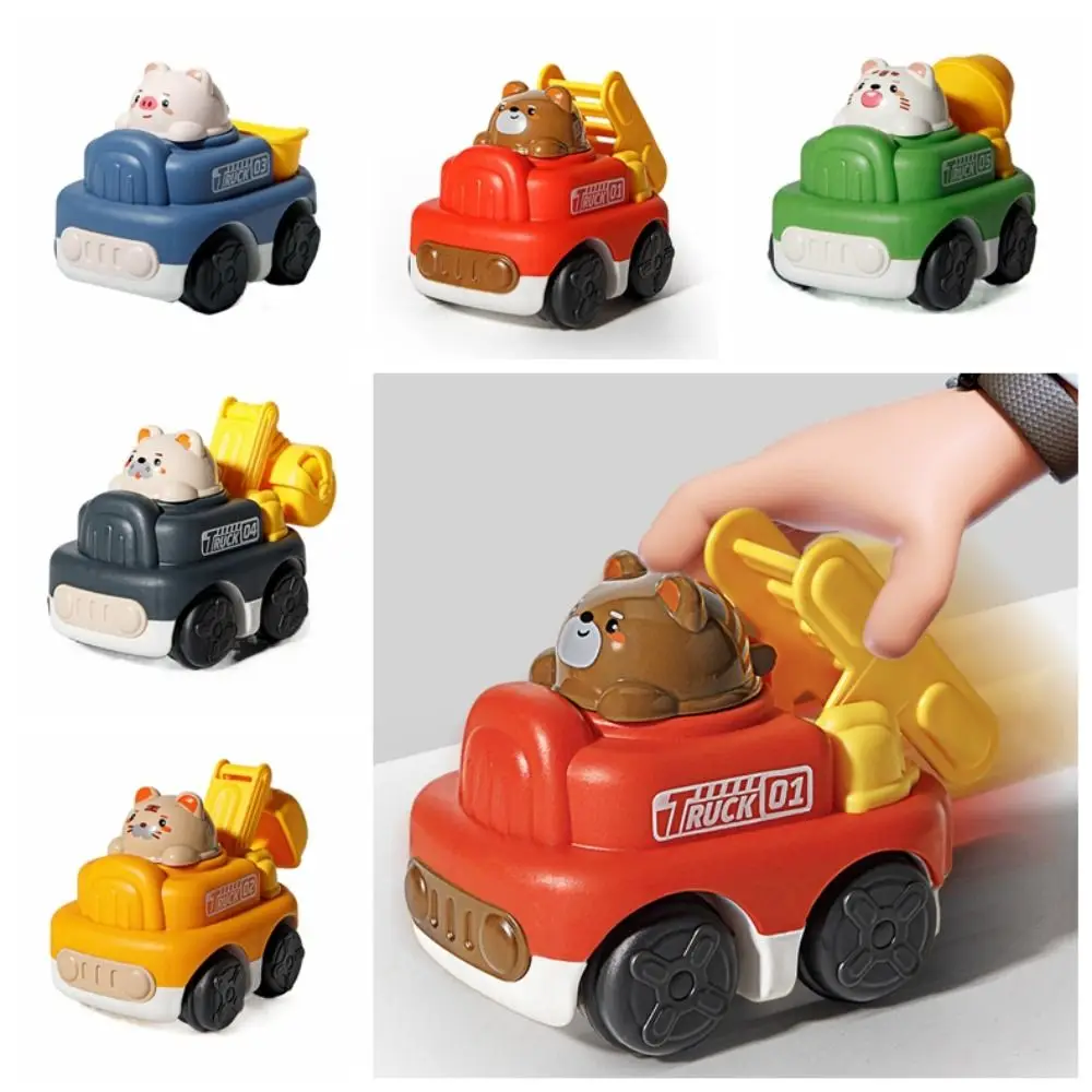 

Sliding Mini Inertial Engineering Car Toys Early Education Interactive Children Inertial Car Montessori Plastics