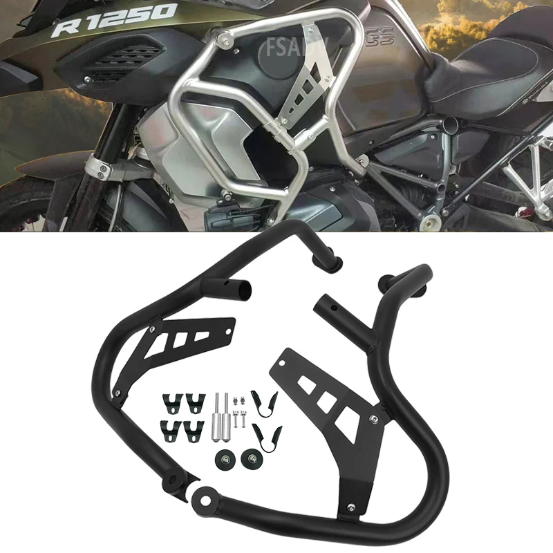 

For BMW R1250GS LC ADV Engine Protetive Guard R1250 GS Adventure R1250GSA 2019-2023 Motorcycle Crash Bar Tank Guard Protector