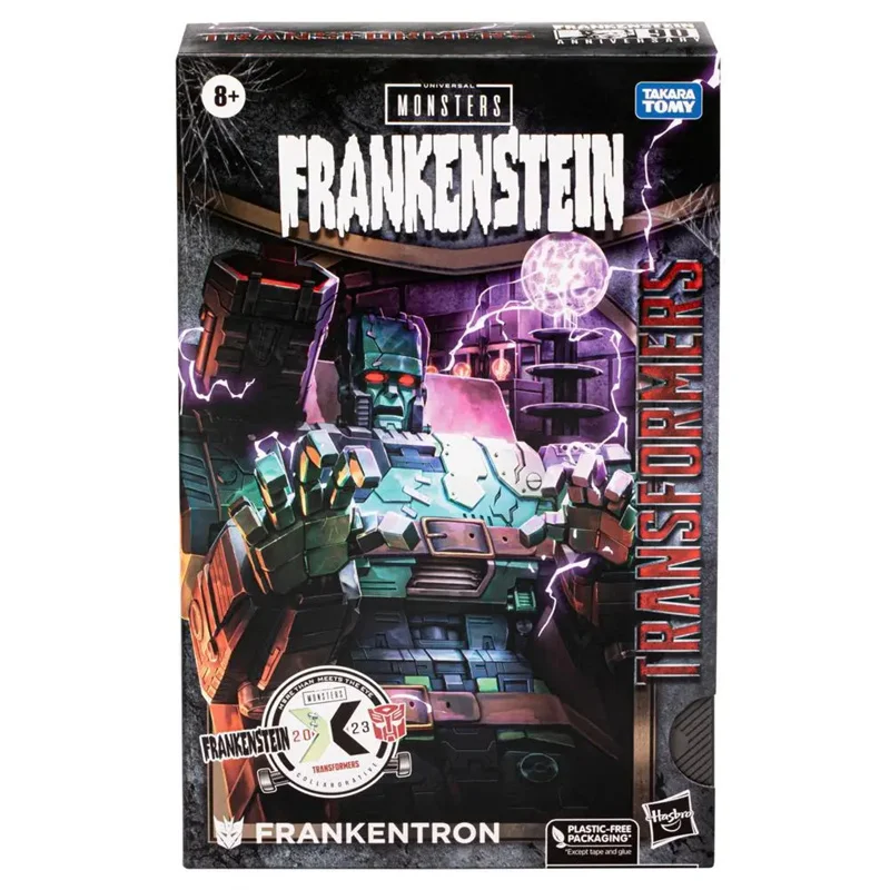 Hasbrotransformers Collaborative Universal Monsters Frankenstein Frankentron Action Figure Collectible Mdoel Nieuw In Voorraad