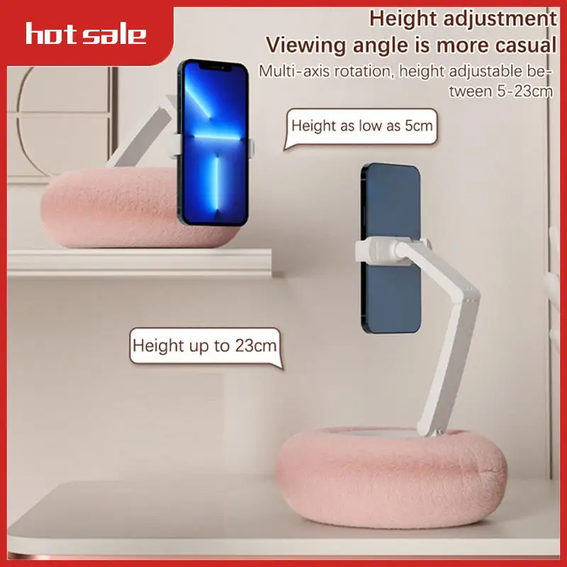

Mobile Phone Pillow Holder Bed Sofa Lap Adjustable Soft Pillow Stand For Iphone Xiaomi Redmi Huawei Oppo 4.7In-7.0In