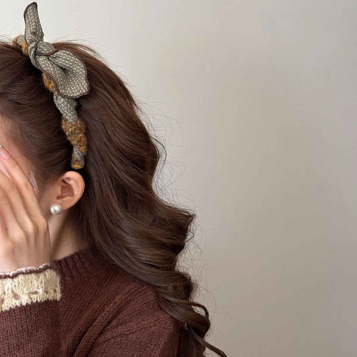 جديد القوس عقال إكسسوارات الشعر الفرقة للنساء فتاة غطاء الرأس فاسيناتور خمر الأطواق ماكياج kpop الكبار الرائدة موضة 2025