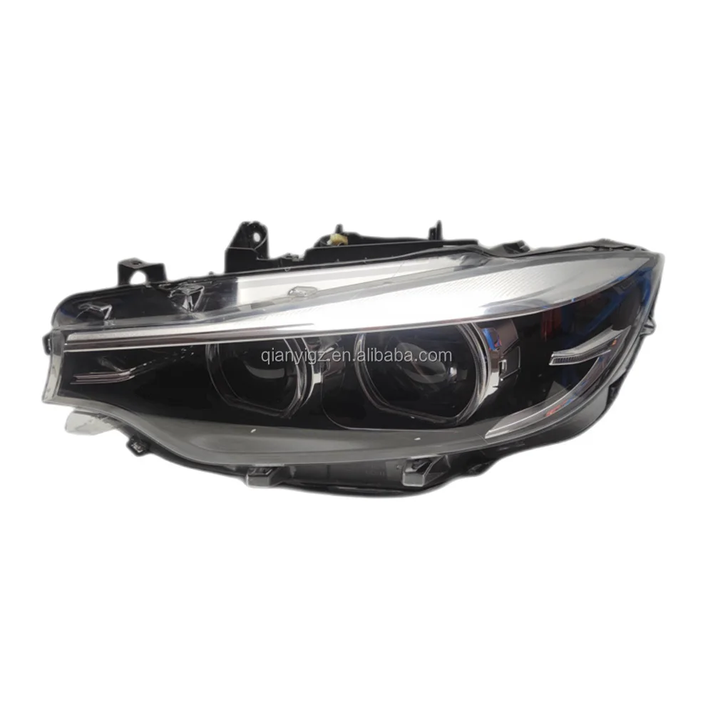 Compatible with 4 series F32 Headlight assembly led projector, real second-hand lens, car dismantling lighthouse