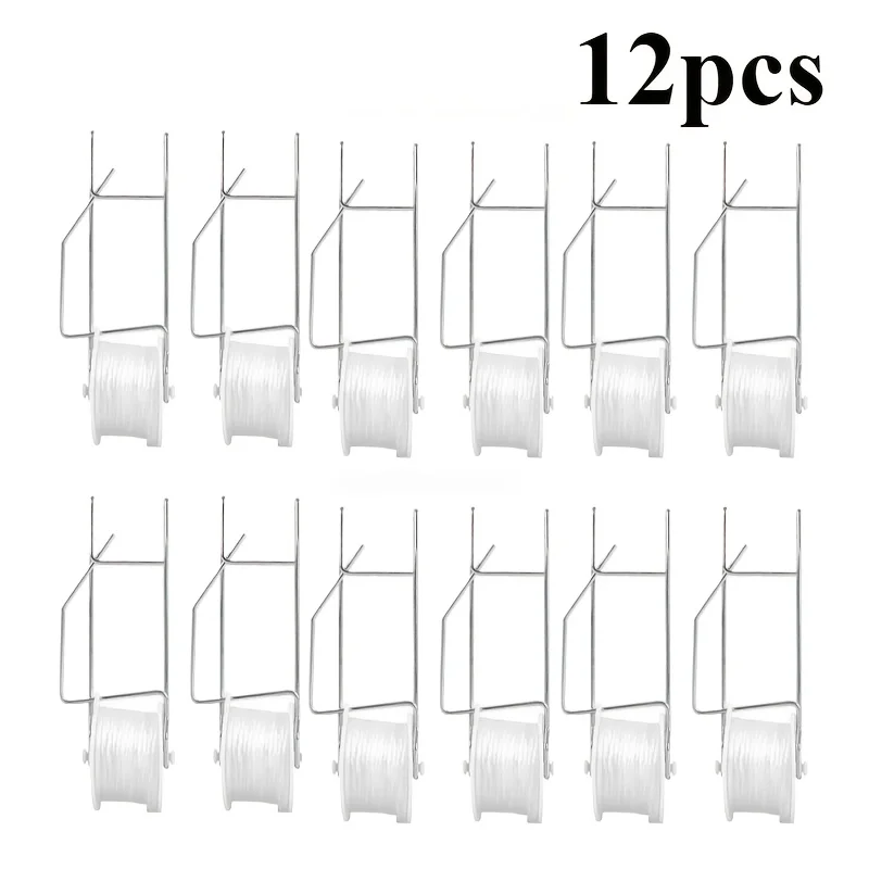 Greenhouse Vine Hanging Support System Scroll Type Crop Management Hooks Anti Stem Breaking for Tomato Support Roller Hooks