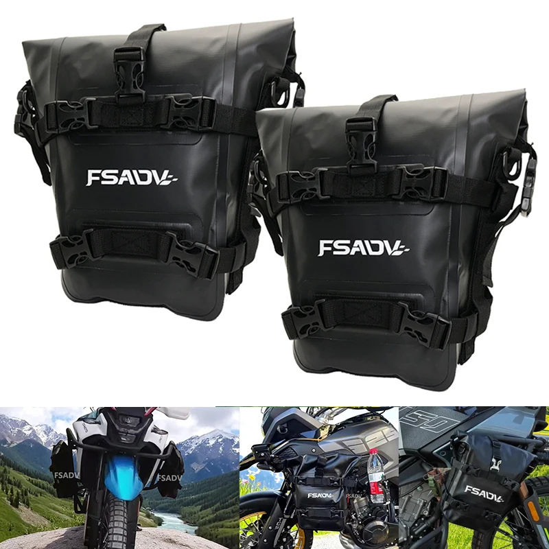 450MT Frame Crash Bars Waterproof Bag Repair Tool Placement Bag For CFMOTO 450MT MT450 CF 450 MT 2024 2025 Motorcycle Bag Parts