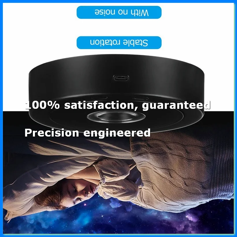 ●Led Rotating Display Stand Base for Crystals Lighted Base(Black)