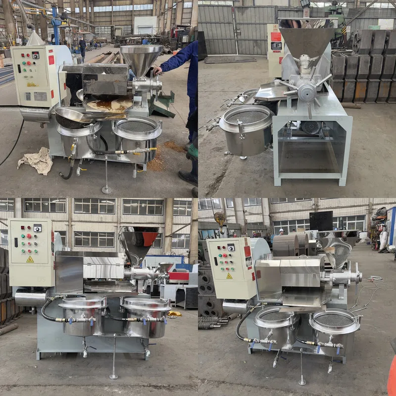 

Peanut Filter Integrated Rapeseed Sunflower Soybean Oil Press Machine