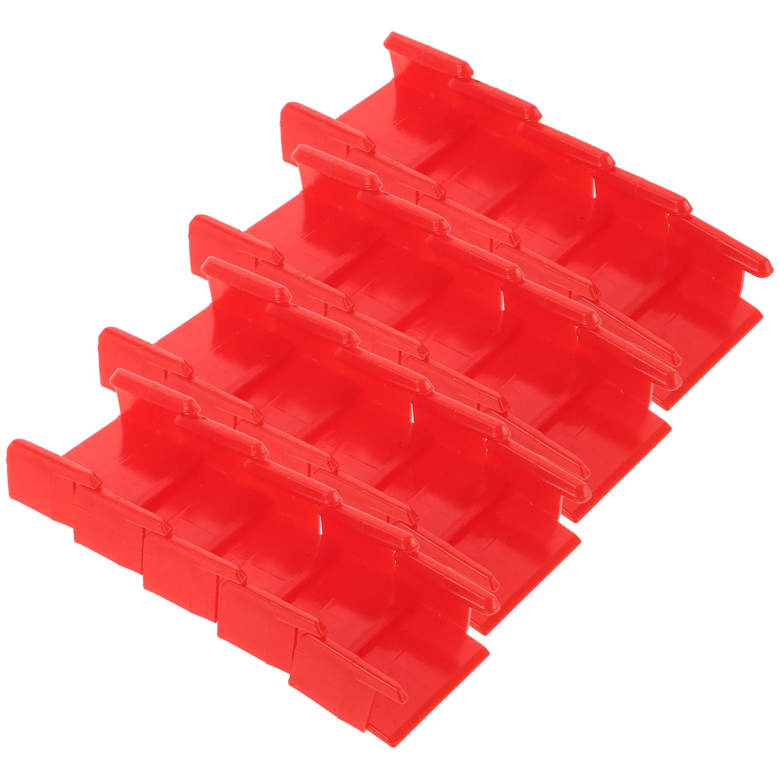 20pcs Wooden Train Track Accessories Plastic Fasteners Stabilizers Compatible Model Set Clips Connectors Remote Control Toys