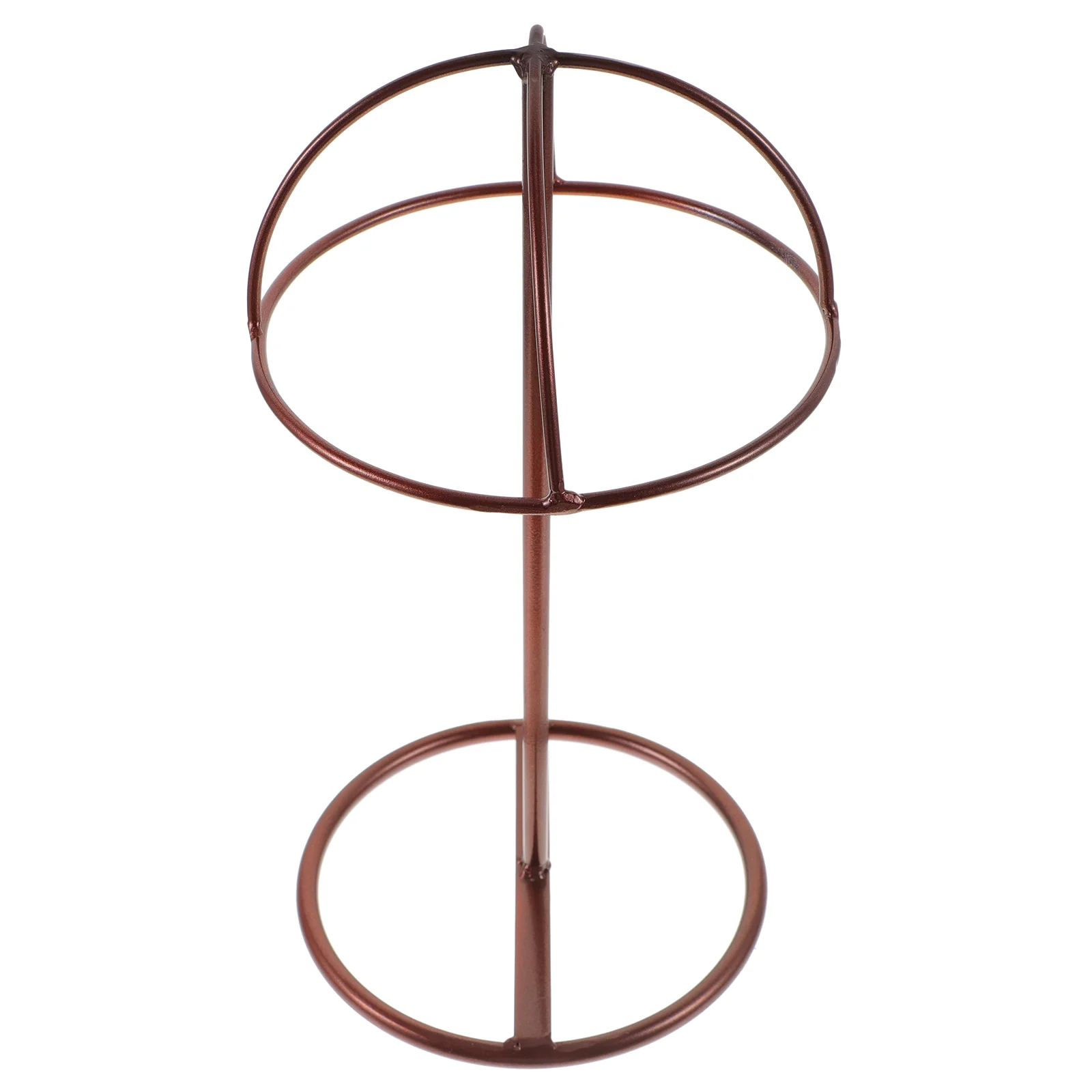 Espositore per cappelli Supporti in metallo Cappelli portaoggetti per cappelli con fascia per capelli viola scuro