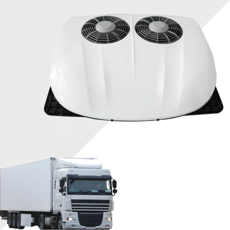 Energy Saving 12V/24V DC Rooftop Air Conditioner For Heavy-Duty Trucks Ultra Quiet Cooling System