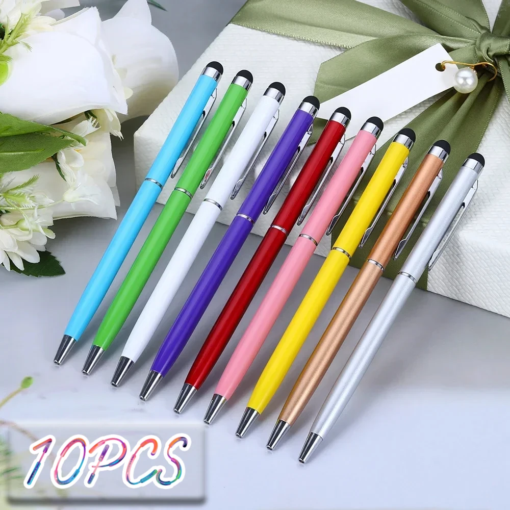 Touchscreen Ballpoint Pen Dual-Use Stylus Capacitive Pens Mobile Phone Universal Touch Screen Pen IPhone IPad Pen Ball Point