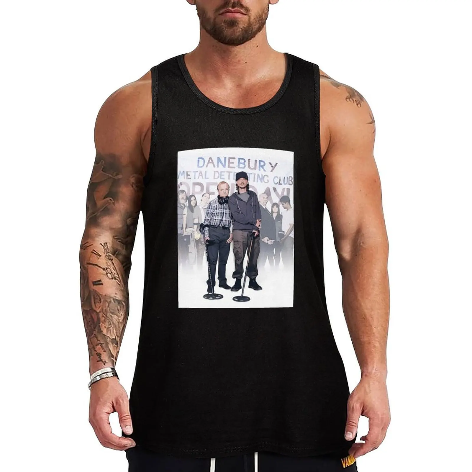 

Detectorists, British Tv series, comedy, digital artwork, gift, present, ideas Tank Top Men's tops gym t-shirts man