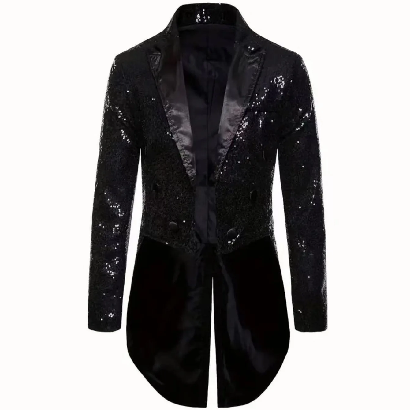 

Мужской костюм Смокинг для банкета и клуба с блестками Модный дизайн Мужской костюм