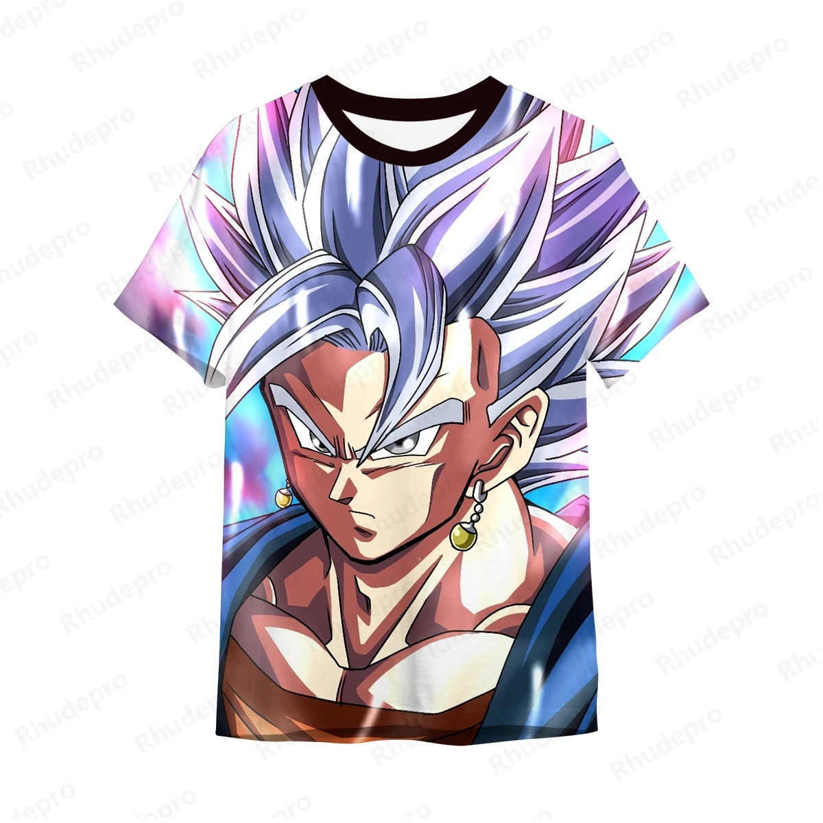 

T-Shirt Men Dragon ball Anime Anime Goku Men's Children's Short Sleeve Shirts Cosplay Tops Vegeta Trend Clothing Streetwear