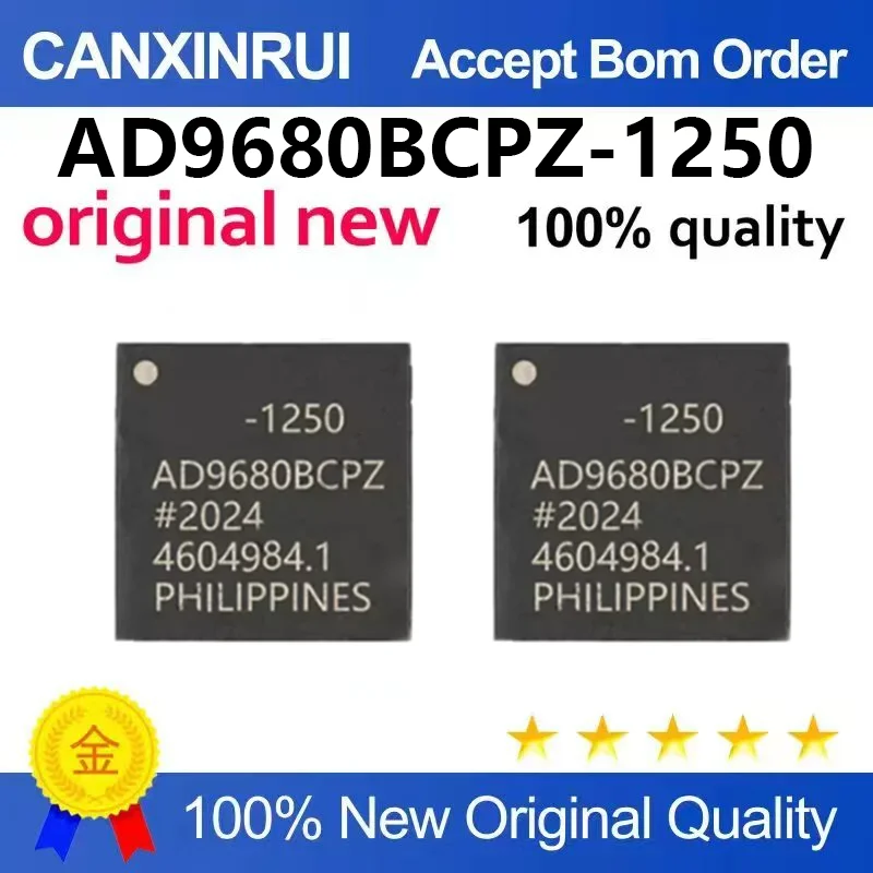 （5pcs-10pcs）Brand new original AD9680BCPZ-1250 package LFCSP64