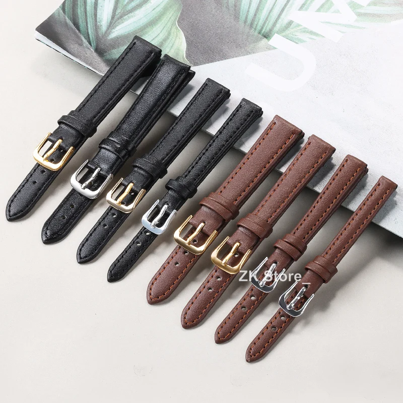 PU Leather Watch Straps 8/10/12/14/16/18mm 20mm 22mm for Smart Watch Quartz Watch Bracelet band for Men Women Watch Accressories