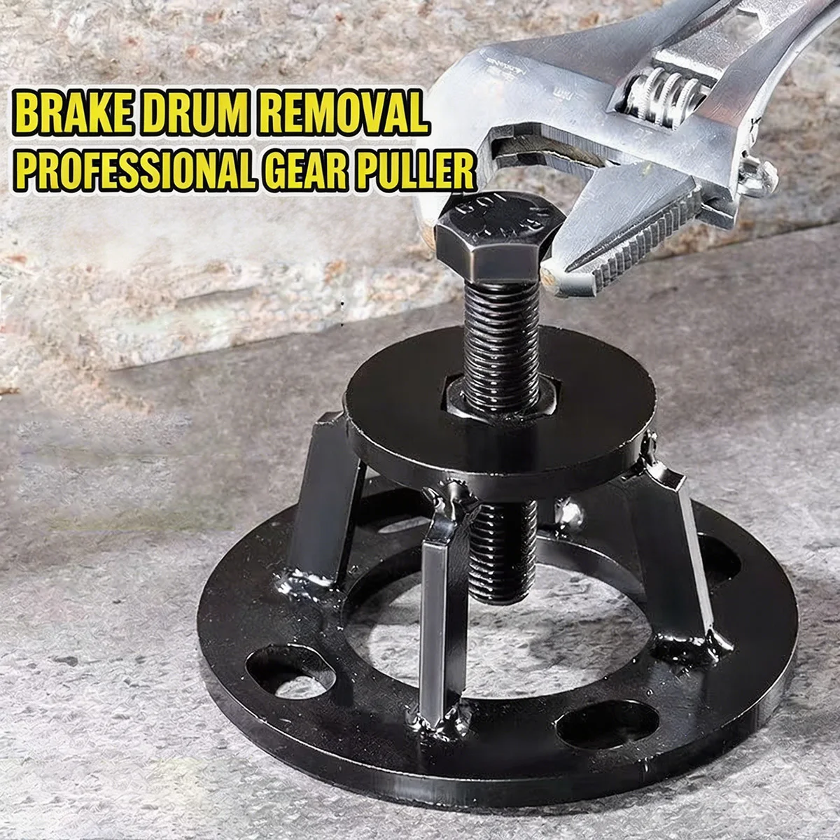 Brake Drum Puller Heavy Duty Wheel Hub Bearing Remover Tool For Motorcycle Car Tricycle Rear Axle Half Shaft Disassembly Tool