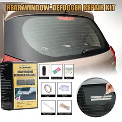 Car Rear Window Defogger Repair Kit DIY Quick Repair Scratched Broken Defroster Heater Grid Lines Professional Care Accessories
