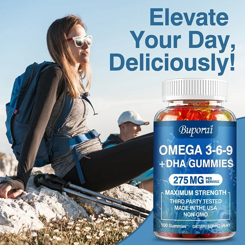 

Мармеладные маркеры Omega 3, 6, 9 + DHA — для гормонального баланса, сильной кости суставов, усиления мозга, глаз, здоровья