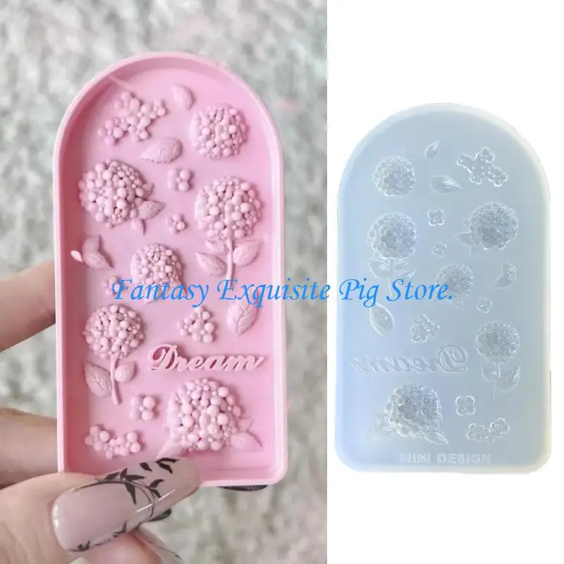 

HXBF Silicone Dessert Molds for Jellies Candies Decorating Jewelry Accessories Mould