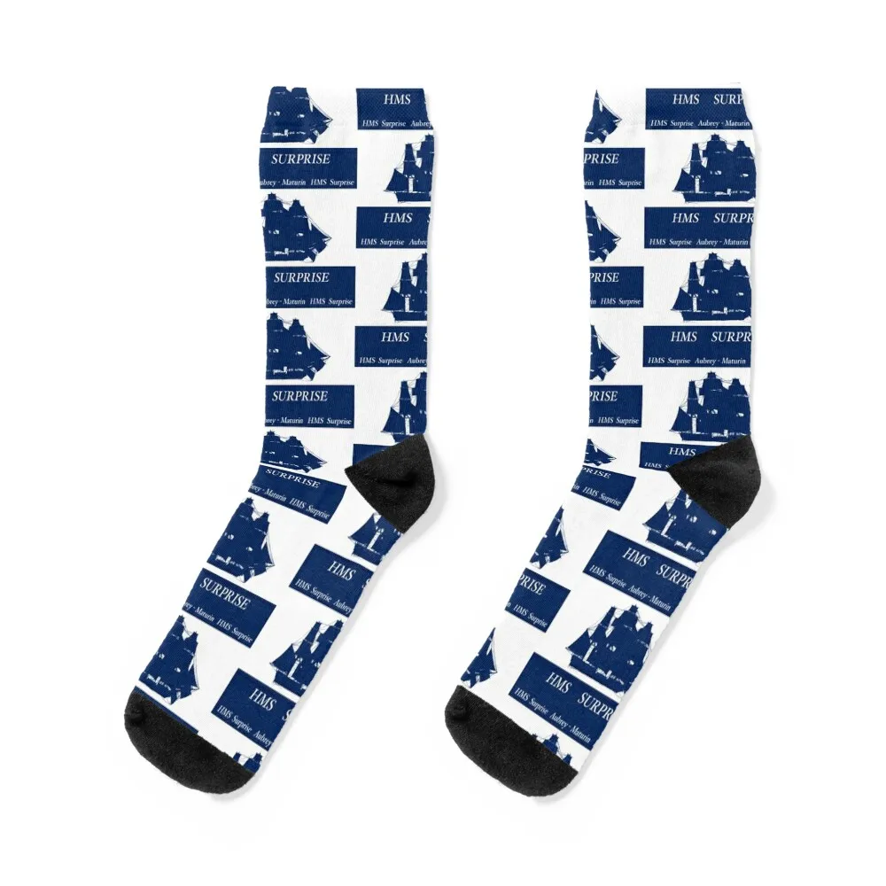 

HMS Surprise by Fernandes Socks funny gift basketball essential Ladies Socks Men's