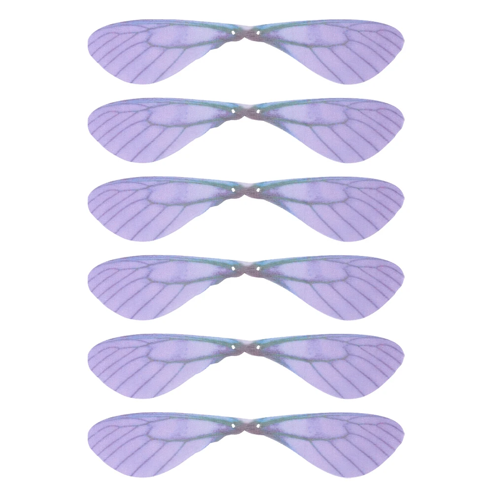 

50pcs Artificial Dragonfly Wings Decorations for Handmade Earrings Supplies Craft Charms Accessories Wing Shaped Gifts