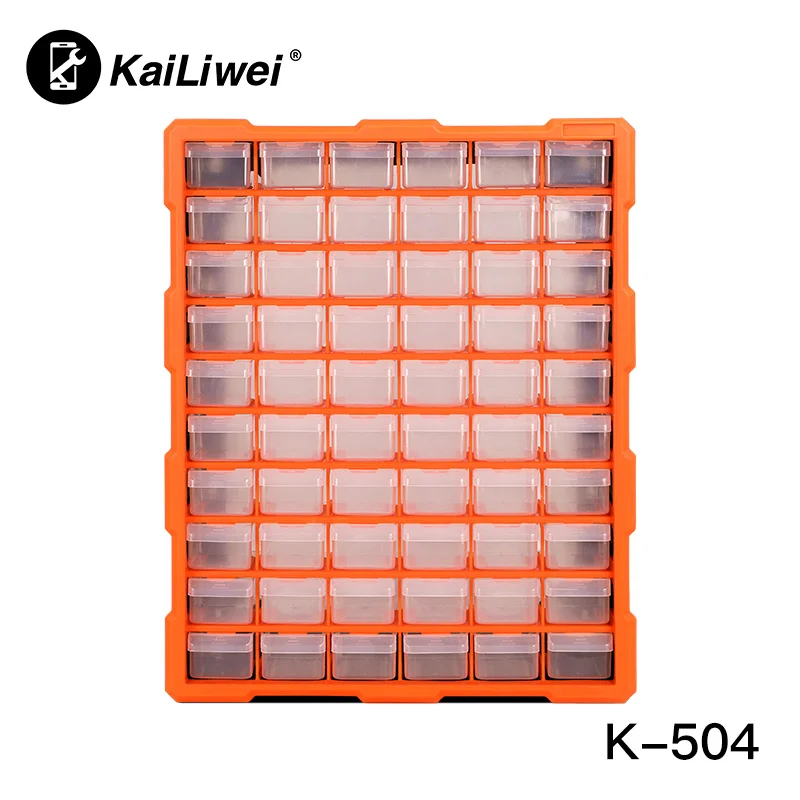 Kailiwei Drawer Type Parts Cabinet, Screw，Electronic Components, Combination Tool Classification, LEGO Sorting  Storage Box K521